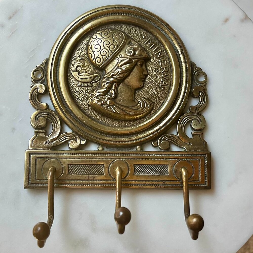 RARE - Antique Judd Co. Art Nouveau Brass